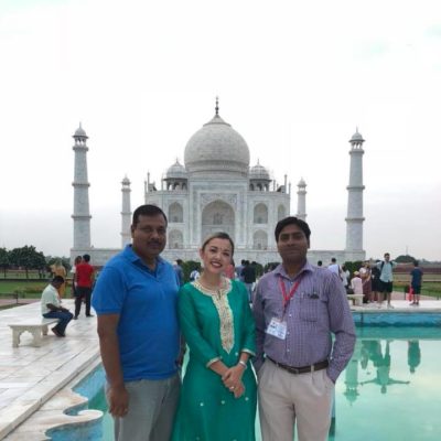 Taj Mahal, Agra - India. FAM TRIP Indian Holiday